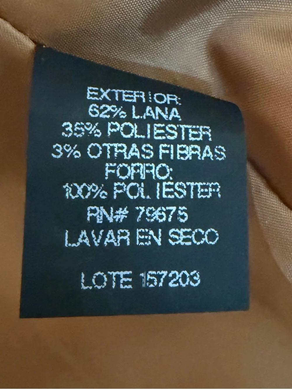 Michael Kors Tan Double-Breasted Trench Coat